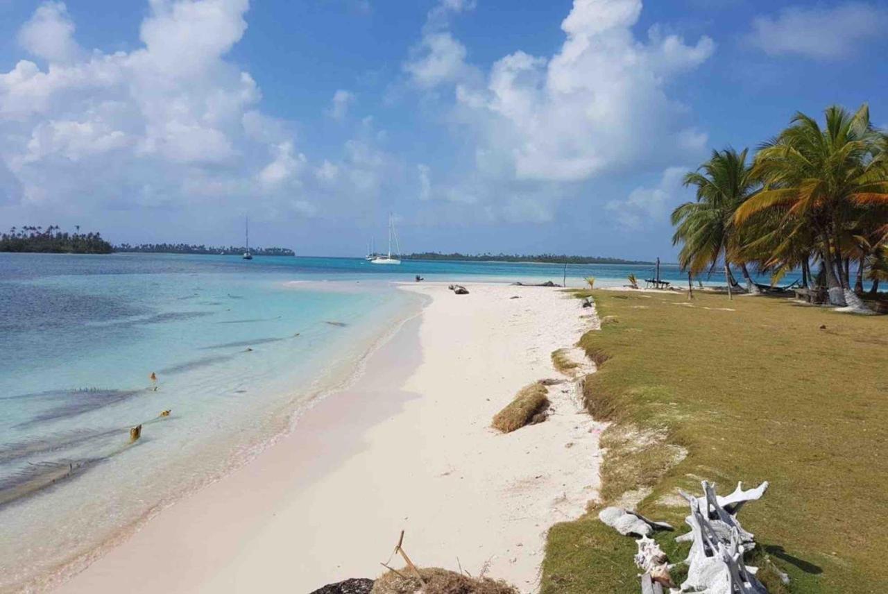 San Blas Islands - Private Cabin Over-The-Ocean Including Meals Mandinga Número Uno Exterior foto